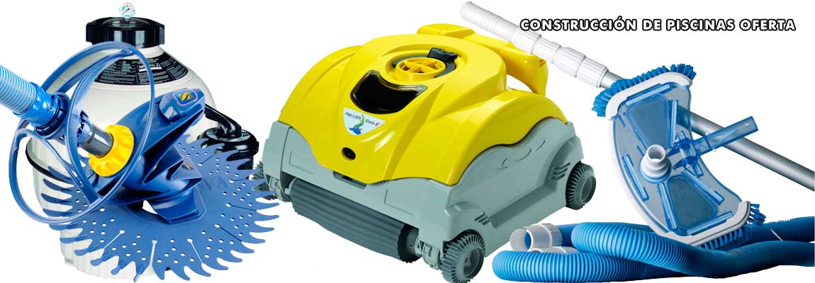 Construcción de Piscinas Limpiafondos o robot de piscina